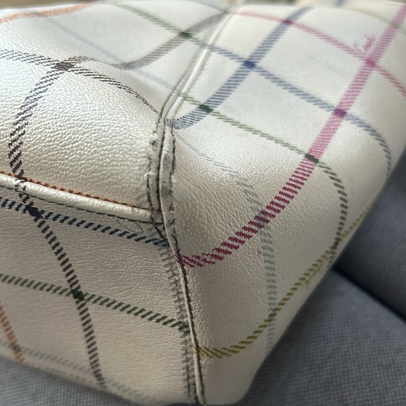 Coach - Peyton Tattersall Zip-Top Tote - Picture 8 of 8